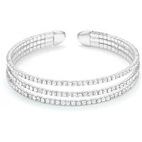 Bracciale Kiara Donna Basik Chic in Ottone Cristallo KBRD1273B - KBRD1273B